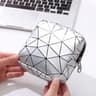 Waterproof Leather Period Bag With Zipper For Women And Teen Girls Sanitary Napkin Storage Bag Smal 7