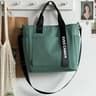 Casual Tote Large Capacity Shoulder Bag Waterproof Nylon Canvas Handbag Simple Fashion Messenger Ba 7