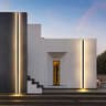Aluminum Modern Waterproof Outdoor Long Strip LED Wall Lamp Garden Porch Sconce Light Stylish Outdo 3