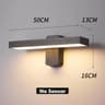Waterproof PIR Motion Sensor Rotatable Wall Lamp Outdoor Garden Porch Light Exterior Entrance Sconc 9