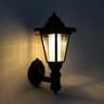 Outdoor LED Landscape Lighting Retro Solar Wall Lights Waterproof Hexagonal Lamp Fence Light For Co 0