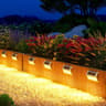 Outdoor LED Solar Stainless Steel Staircase Step Fence Guardrail Wall Light For Garden Courtyard At 1
