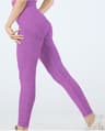 Matte Washed Seamless High Waist Yoga Pants Women High Elastic Sexy Hip Lifting Leggings For Gym Wo 4