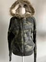 Vintage Korean Harajuku Black Jackets Subculture Gothic Women Coats With Hoodies Faux Fur Coat Fema 6