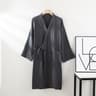 Mens And Womens Kimono Robes Sleepwear Cotton Yarn Bathrobe Tied Cardigan Thin Home Clothes Couple  4