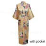Women Satin Long Robe Sexy Wedding Bride Bridesmaid Gown Oversize Bathrobe With Pockets Loungewear  4
