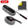 Soft Hair Microfiber Car Washing Mop Scalable Handle Dust Remover Cleaning Brush Kit For Car Detail 8