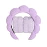 Puffy Headband For Washing Face Makeup Fashion Microfiber Scrunchies Spa Bubble Headband For Shower 6