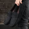 Breathable Leather Mens Loafers Fashion Suede Men Casual Shoes Slip On Male Driving Shoes Luxury Br 4