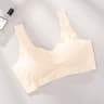 Seamless Ice Silk Bra Vest Women Push Up Underwear Padded Bralette Soft Lingerie Sleep Top Supporti 8