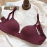 Comfort Wireless Ice Silk Bra For Women Sexy Push Up Underwear Seamless Lingerie Simple Bralette Br 7