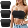 Sexy Seamless Strapless Tube Bra Womens Ultra Thin Silicone Half Cup Nonslip Underwear For Offthesh 6