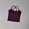Womens Sports Bra Cross Back Gym Tank Top PushUp Workout Bra Comfortable Naked Feeling Fitness Wear 6
