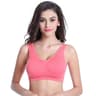 Wireless Sports Bra For Women Seamless Yoga Vest Thin Nonunderwire Brassiere Adjustable Zero Bondag 9