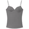 Summer Sexy Corset Tanks  Camis Burgundy Slip Top Women Fashion Sleeveless Backless Bra Top 3