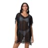 Tassel Trim Bikini Cover Up Beach Dress Women SeeThrough Summer Swimsuit Mini Dress Coverups Sunscr 3