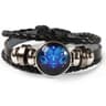 Zodiac Sign Glow Leather Bracelet For Astrology Style And Meaningful Gifting 6