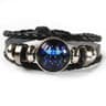Zodiac Sign Glow Leather Bracelet For Astrology Style And Meaningful Gifting 11