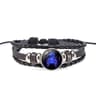 Zodiac Sign Glow Leather Bracelet For Astrology Style And Meaningful Gifting 13