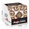 Shasibo Magnetic Cubes Magic Infinite Cosmic Cube Changeable Magnet Fidget Cubes AntiStress Flip Cu 19