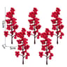 Cherry Stamen For Home Decor Christmas Decoration Red Berry Branches Wedding Wreath Flowers Accesso 8