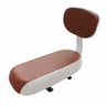 Children Seat With Back Rest Bicycle Back Seat Bike PU Leather Soft Cushion Rear Rack Water Resista 8