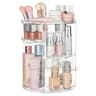Spinning Countertop Holder Clear Makeup Organizer With Rotation Bathroom Cosmetics Storage 5