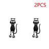 Creative Hollowed Out Black Kitten Hanging Bookmarks Acrylic Hollowed Out Bookmarks Perfect Gifts F 6