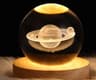 Moon Planet Galaxy Table Lamp Kids LED Crystal Ball Toys Educational Decor Party Birthday Xmas Gift