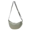 Travel Crossbody Female Half Moon Bag Solid Color Chest Bag For Large Capacity 8