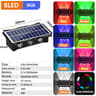 Solar Waterproof Up And Down Luminous Lighting For House Garden Exterior Wall Decoration 9