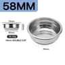 Universal Coffee Powder Bowl Stainless Steel Coffee Filter Basket Bottomless Coffee Bowl With Handl 9