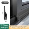 Self Adhesive Window Seal Strip Triple Sound Insulation Windproof AntiCold Door Under Flexible Weat
