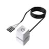 LED Computer Desktop Switch NNBILI Colorful Square Button External Startup Power OnOff BlackWhite C 7