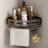WallMounted Corner Shelf Storage Rack For Shampoo Makeup And Accessories Home Storage Solution 6
