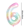 Printed Digital Foil Balloon With Stars For Birthday Anniversary Holiday Celebrations 9