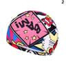 Elastic Nylon Turban Swimming Cap Flowers Printed Long Hair Cap Men Women Pool Bathing Hat Sports A 6