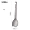 Long Handle Outdoor Camping High Quality Portable Titanium Spoon Fork Light Titanium Cookware Outdo 6