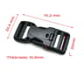 Adjustable Tactical Backpack Buckle Durable Outdoor Tool For Adventure 5