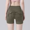 Breathable High Waist Peach Butt Shorts Push Up Scrunched Butt Fitness Shorts For Yoga And Exercise 8