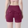 Breathable High Waist Peach Butt Shorts Push Up Scrunched Butt Fitness Shorts For Yoga And Exercise 10