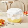 Solid Greek Yogurt Filter Mesh Large Capacity Cheese Whey Separator For Cold Brew 6