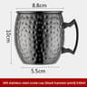 Hammered Copper Moscow Mule Mug Cocktail Wine Cup Plated Beer Cup Drinkware For Ramadan 8