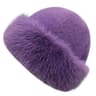 Solid Color Fisherman Hat New Fluffy Fur Winter Hat Thicken Windproof Panama Cap 6