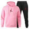 Men Jogging Set Comfortable LongSleeved Sweatshirt  Casual Pants 2 Piece Sportswear Set 5
