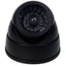 Realistic Fake Dome Security Camera With Red LED Light  Battery Operated IndoorOutdoor Surveillance