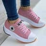 Stylish Women Casual Canvas LaceUp Shoes 3