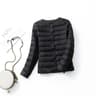 Lightweight Packable Down Jacket For Women Slim Fit White Duck Down Winter Coat 5