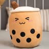 Stuffed Boba Plush Toy Doll Closed Eyes