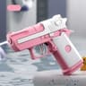 Mini Desert Eagle Water Gun  Mechanical Continuous Firing Summer Toy For Kids 11